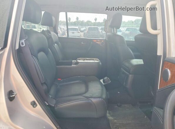 JN8AZ2NF0K9683792 2019 INFINITI QX80 Beige Սալոնի հետևի տեսք