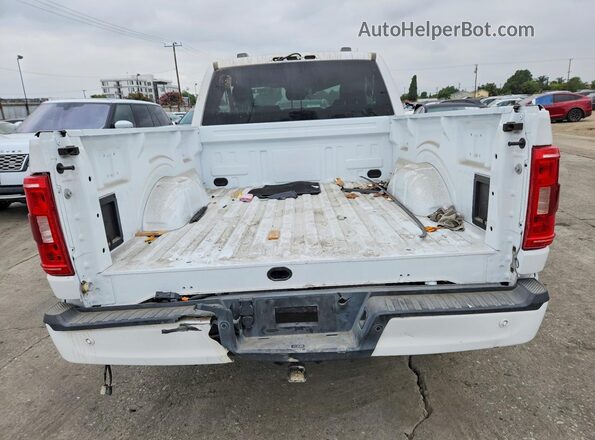 1FTEX1CP6MKD65812 2021 FORD F150 White Սալոնի դիմացի տեսք