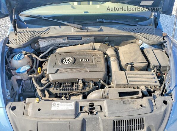 3VWH17AT9GM617144 2016 VOLKSWAGEN BEETLE Blue Շարժիչի բաժամունքի տեսք