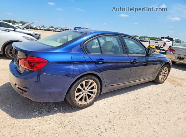 WBA8E1G5XGNT99425 2016 BMW 3 SERIES Blue Delantero derecho