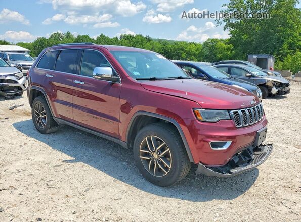 1C4RJFBG6HC639981 2017 JEEP GRAND Burgundy წინა ხედი