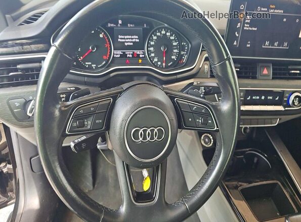 WAUDACF59MA056857 2021 AUDI A5 Black Vista de la etiqueta del VIN