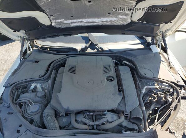 WDDUG8GB0KA444503 2019 MERCEDES-BENZ S White Widok komory silnika