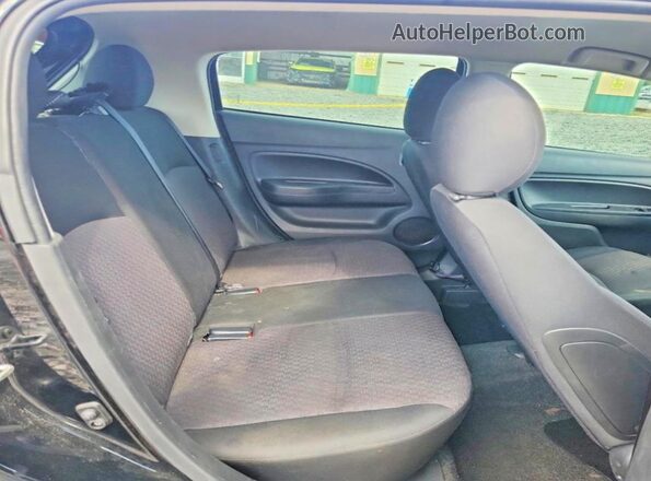 ML32A3HJ9HH015777 2017 MITSUBISHI MIRAGE Черный Вид задней части салона