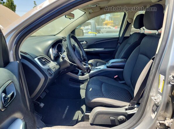 3C4PDCBG1HT576614 2017 DODGE JOURNEY Gray წინა პანელის ხედი