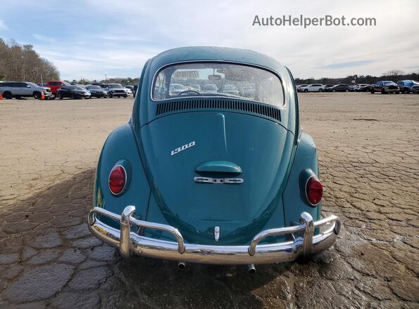 116208928 1966 VOLKSWAGEN BEETLE Teal უკანა ხედი