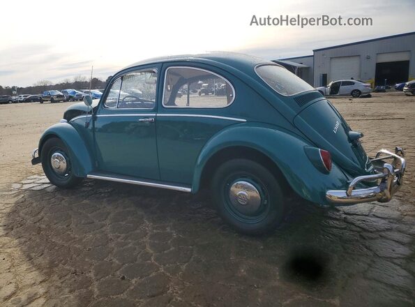 116208928 1966 VOLKSWAGEN BEETLE Teal უკანა მარცხენა