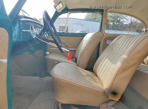 116208928 1966 VOLKSWAGEN BEETLE Teal წინა სალონის ხედი