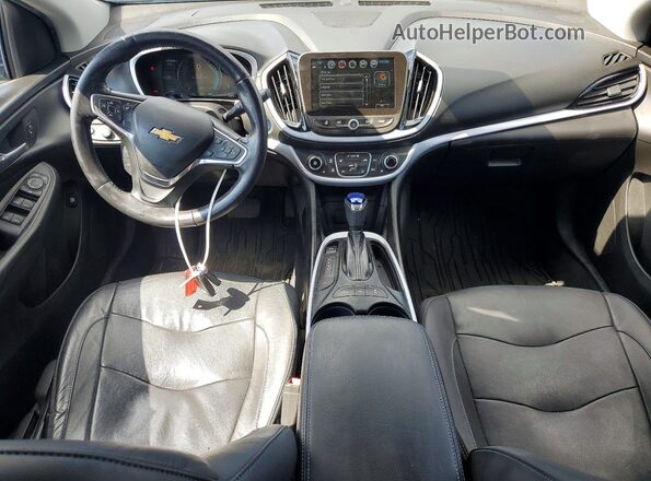 1G1RC6S56JU119538 2018 CHEVROLET VOLT Blue Вид щитка приладів