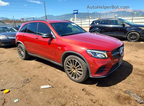 WDC0G6EB5HV011058 2017 MERCEDES-BENZ GLC-CLASS Burgundy Դիմացի տեսք