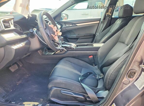 19XFC2F50HE066129 2017 HONDA CIVIC Black Widok deski rozdzielczej