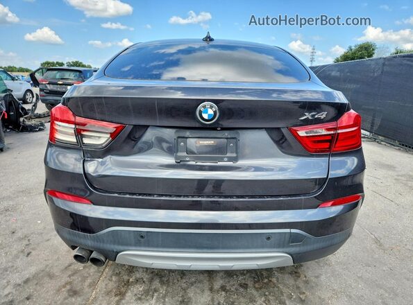 5UXXW3C55H0T78038 2017 BMW X4 Gray Widok wnętrza z przodu