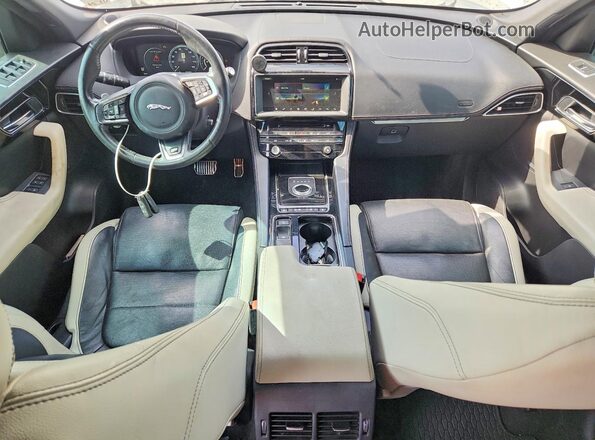 SADCM2FV7JA291631 2018 JAGUAR F-PACE Белый Вид щитка приборов