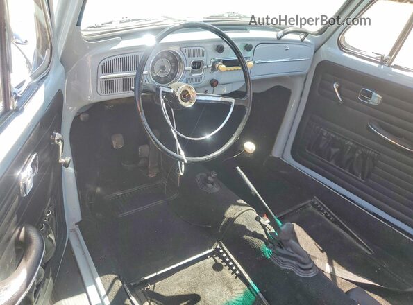 117322195 1967 VOLKSWAGEN UK Blue Вид панелі приладів