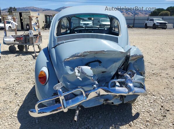 117322195 1967 VOLKSWAGEN UK Blue Вид ззаду