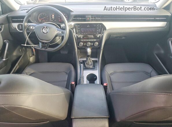 1VWSA7A36MC016874 2021 VOLKSWAGEN PASSAT White Вид щитка приладів