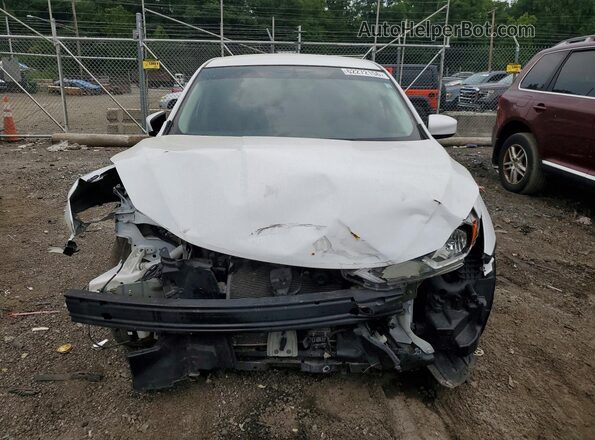 3N1AB7AP4JY332312 2018 NISSAN SENTRA White უკანა ხედი