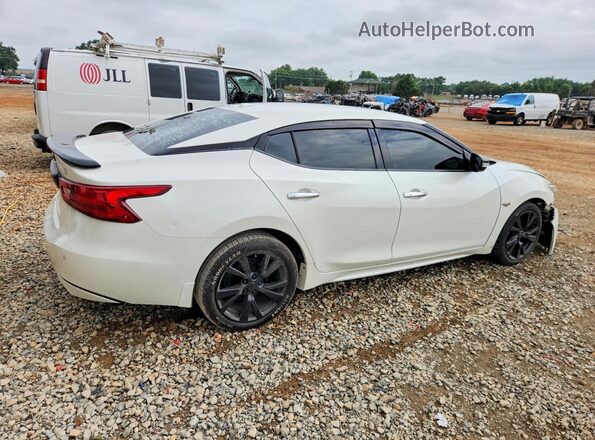 1N4AA6AP2JC391349 2018 NISSAN MAXIMA White Передня права чверть