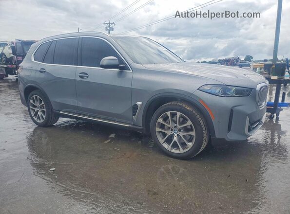 5UX13EU02R9S54075 2024 BMW X5 Серый Вид спереди