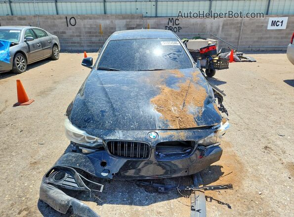 WBA4F7C5XHG787023 2017 BMW 4 SERIES Black უკანა ხედი