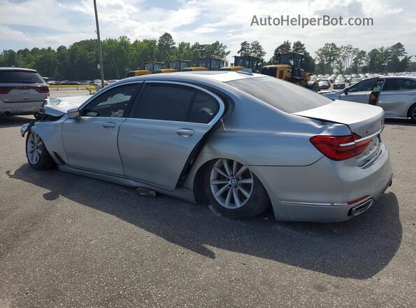 WBA7E4C50KGV28515 2019 BMW 7 SERIES Silver Задня права чверть