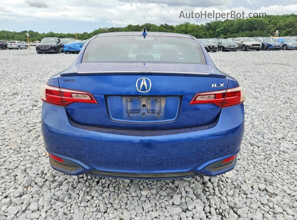 19UDE2F83HA000870 2017 ACURA ILX Синий Вид салона спереди