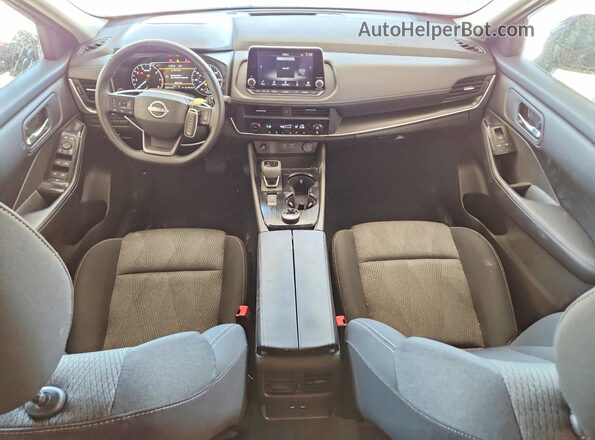 5N1BT3BB3SC829884 2025 NISSAN ROGUE Blue Вид щитка приладів