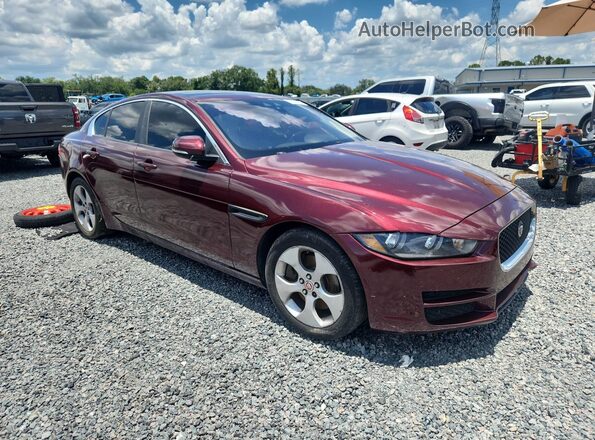SAJAR4BG9HA972697 2017 JAGUAR XF Burgundy Widok z przodu
