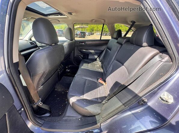 4S4BSANCXG3252788 2016 SUBARU OUTBACK Blue Widok wnętrza z przodu