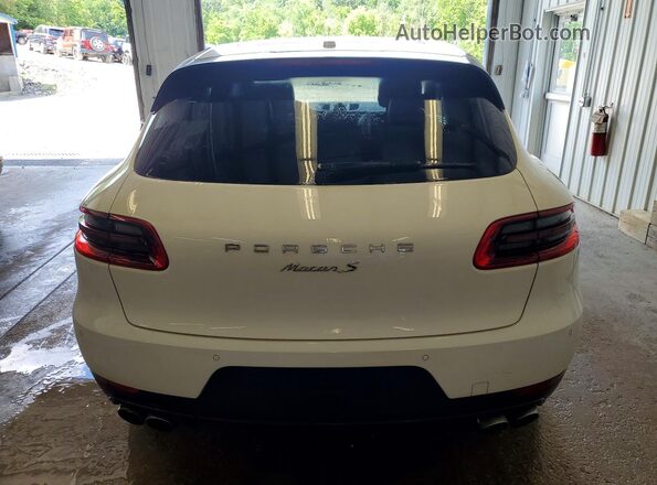 WP1AB2A57HLB13179 2017 PORSCHE MACAN White Vista interior delantera