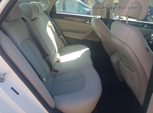 5NPE34AF4GH274712 2016 HYUNDAI SONATA White უკანა სალონის ხედი