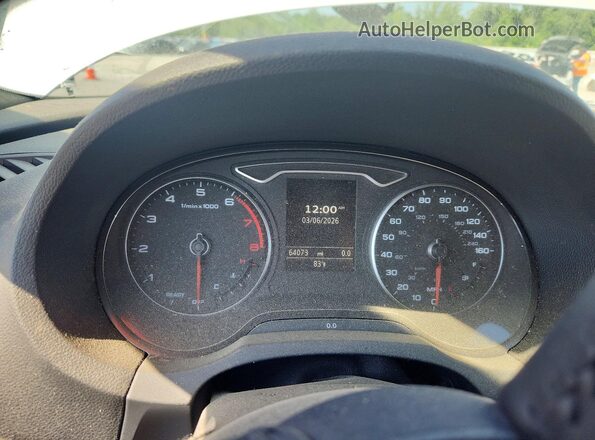 WAUGUGFF3KA062915 2019 AUDI A3 Белый Вид задних сидений