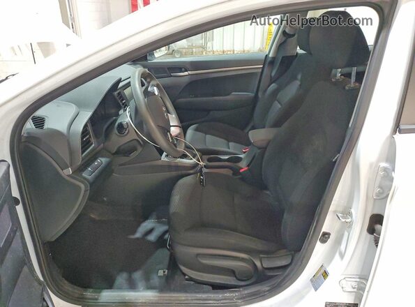 5NPD74LF8LH565057 2020 HYUNDAI ELANTRA White Dashboard view