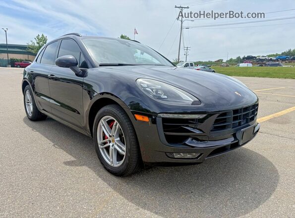 WP1AG2A51HLB56322 2017 PORSCHE MACAN Black Հետևի ձախ