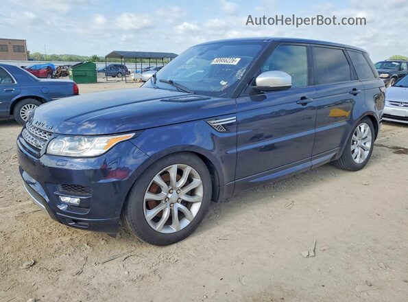 SALWR2VF0GA546982 2016 LAND ROVER RANGE Blue Trasero izquierdo
