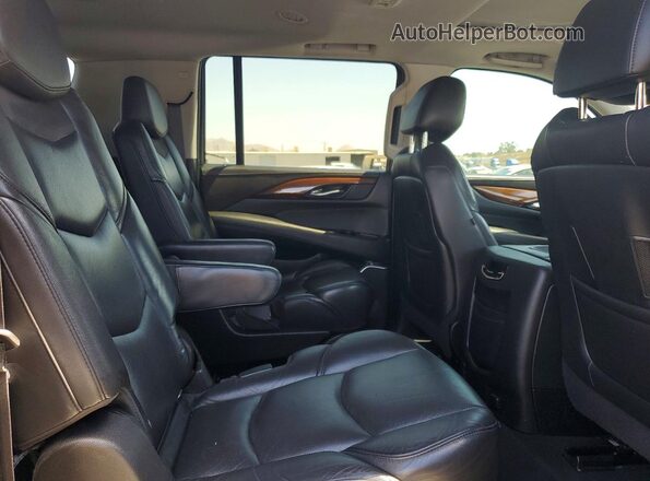 1GYS4HKJ8LR184972 2020 CADILLAC ESCALADE Black Vista del compartimento del motor