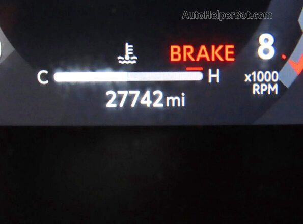 3TMLB5JN2RM080409 2024 TOYOTA TACOMA Коричневый Вид щитка приборов