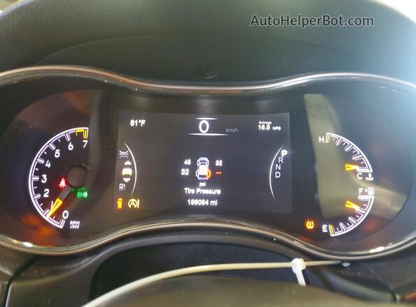 1C4RJFAG4GC478143 2016 JEEP GRAND Black Vista de los asientos traseros
