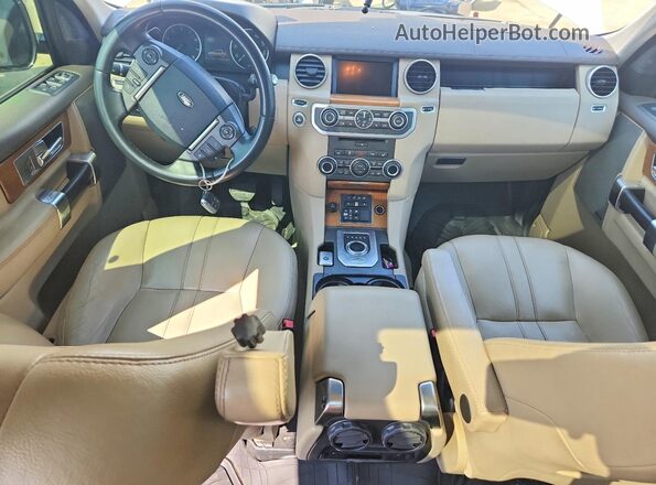 SALAG2V62GA800630 2016 LAND ROVER LR4 White Widok zestawu wskaźników