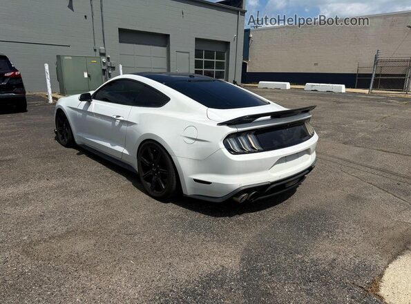 1FA6P8CF4K5146692 2019 FORD MUSTANG White Передня права чверть