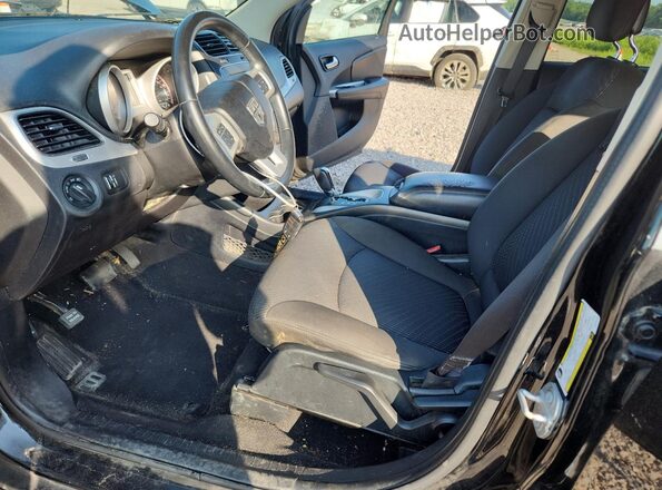 3C4PDCABXHT516174 2017 DODGE JOURNEY Black Dashboard view