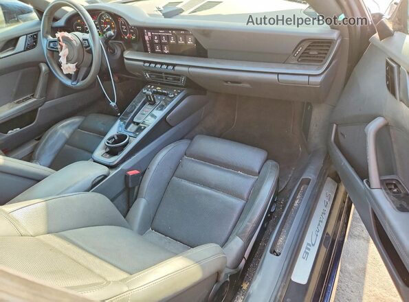 WP0AB2A9XLS227616 2020 PORSCHE 911 Blue Widok zestawu wskaźników