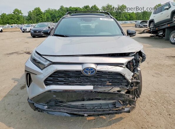 2T3E6RFV5RW053054 2024 TOYOTA RAV4 Silver Rear view