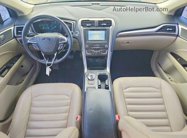 3FA6P0MU6KR137357 2019 FORD FUSION Угольный Вид щитка приборов