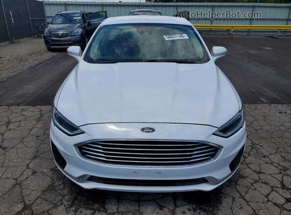3FA6P0CDXKR150713 2019 FORD FUSION White Հետևի տեսք
