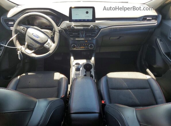 1FMCU9NAXSUB20838 2025 FORD ESCAPE White ხელსაწყოთა პანელის ხედი