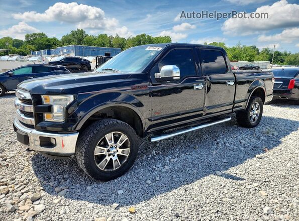 1FTFW1EG4GFA00840 2016 FORD F150 Черный Задняя левая четверть
