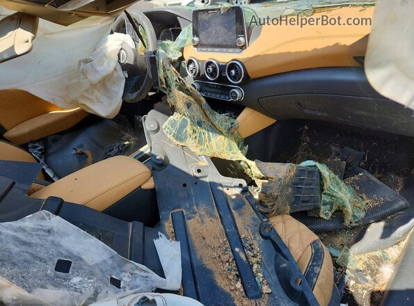 3N1AB8CV8SY352405 2025 NISSAN SENTRA White Սարքավորումների վահանակի տեսք