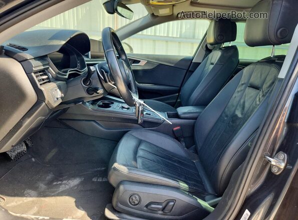 WAUKMAF49HN038707 2017 AUDI A4 Black Vista del salpicadero