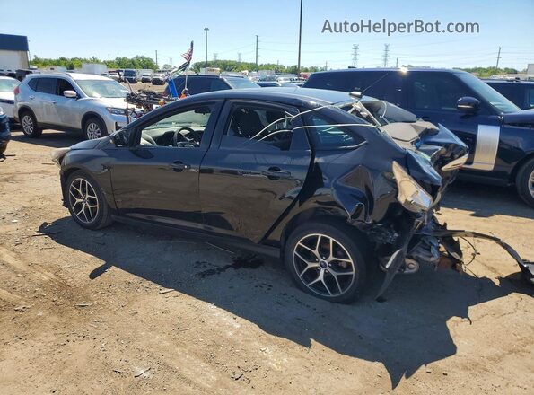 1FADP3H27JL282065 2018 FORD FOCUS Black უკანა მარჯვენა